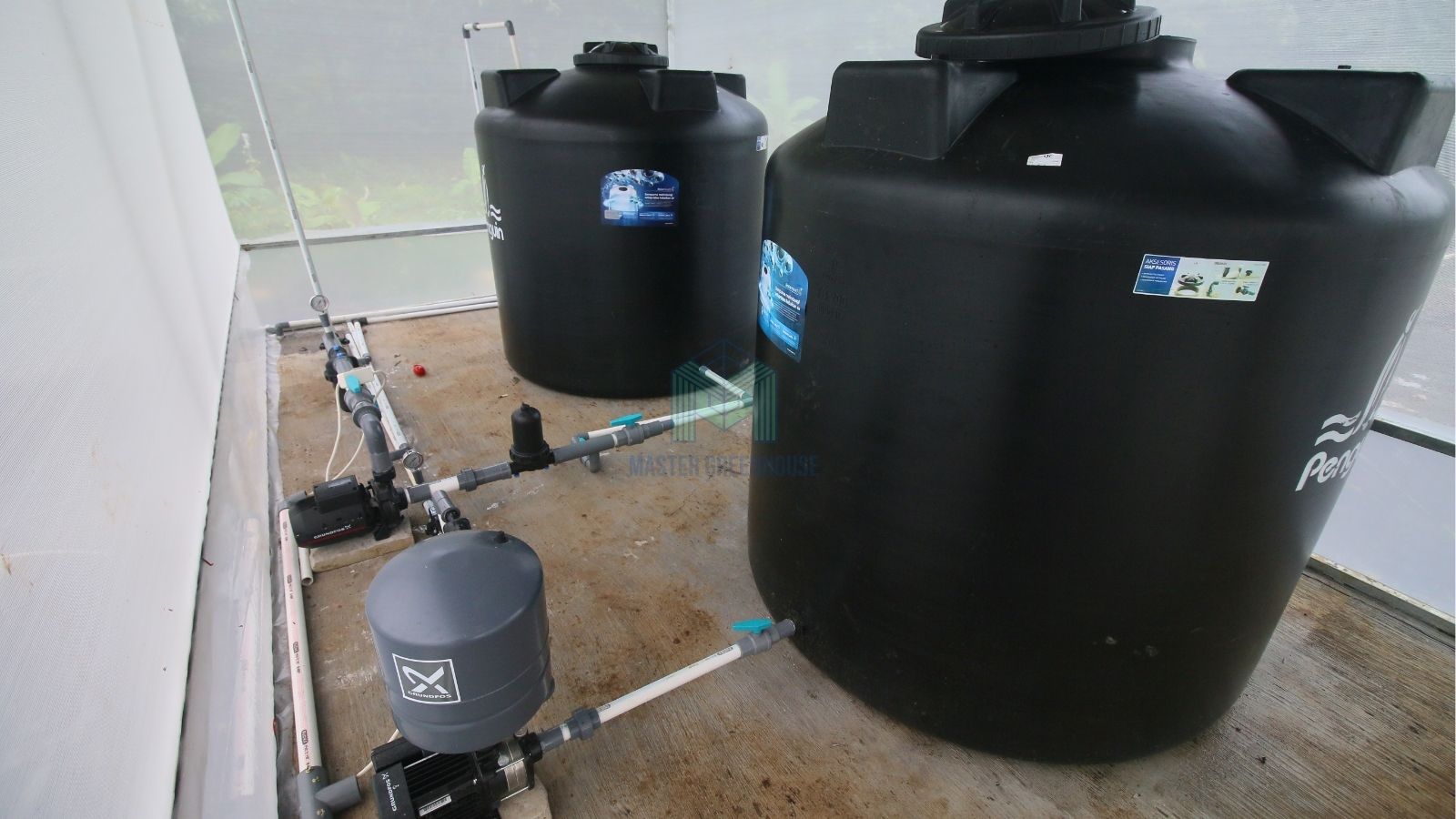 Sistem Fertigasi Greenhouse Melon